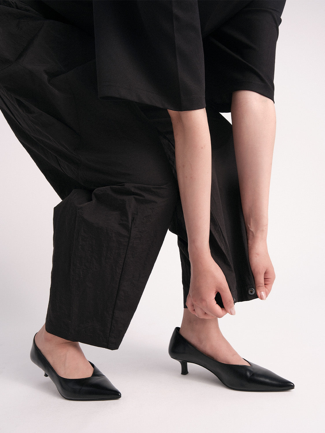 coteetciel Uniform Coordinate Pants Black côte&ciel US