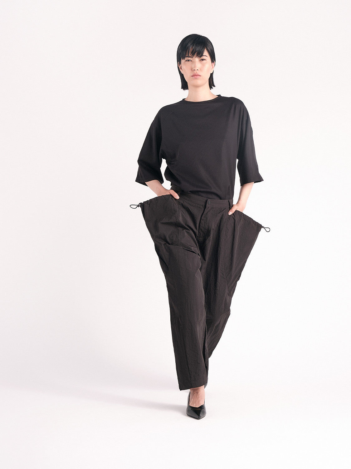 coteetciel Uniform Coordinate Pants Black côte&ciel US