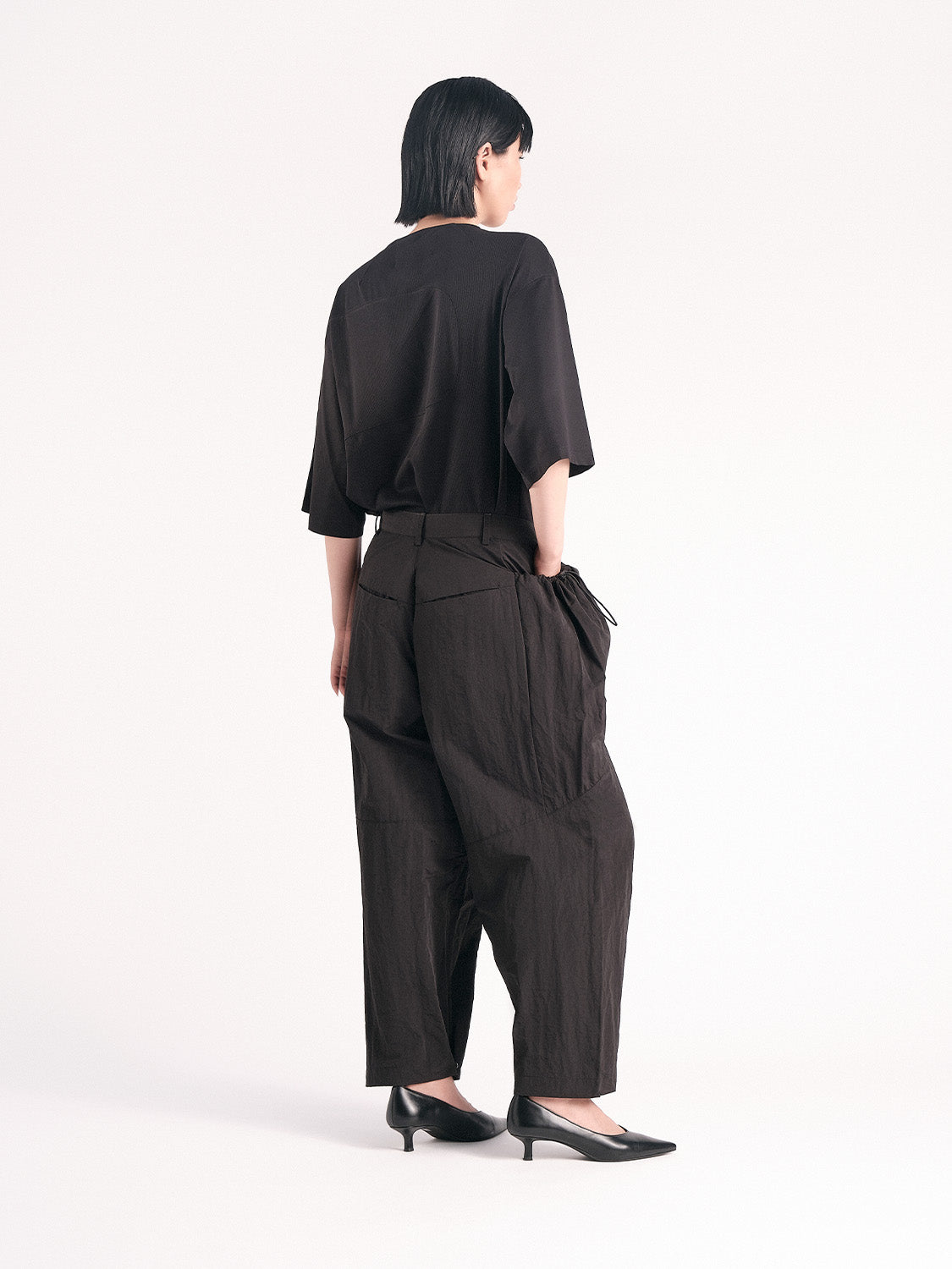 coteetciel Uniform Coordinate Pants Black côte&ciel US
