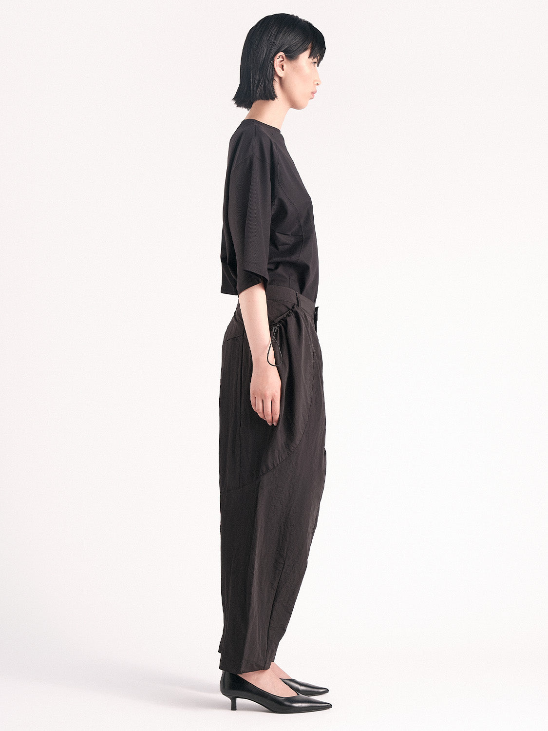 coteetciel Uniform Coordinate Pants Black côte&ciel US