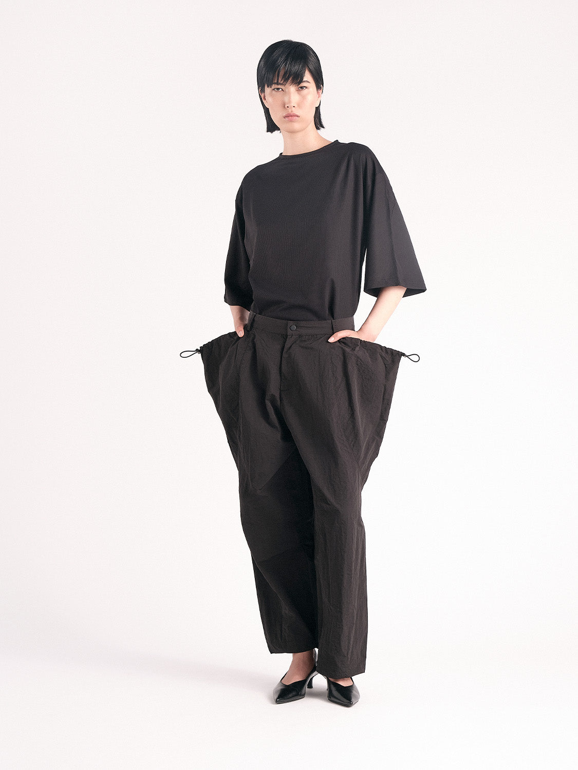 coteetciel Uniform Coordinate Pants Black côte&ciel US