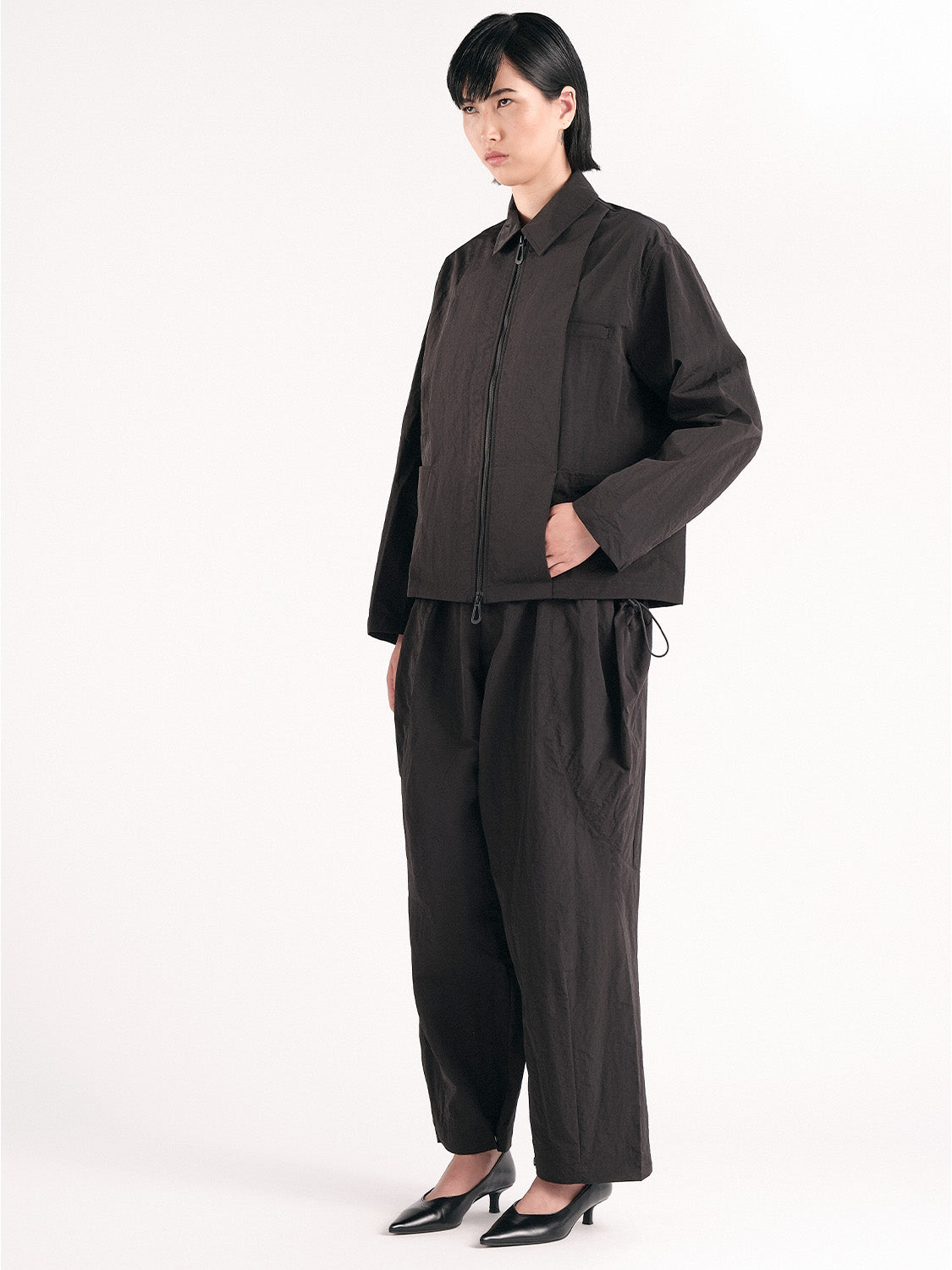 coteetciel Uniform Point Jacket Black côte&ciel US