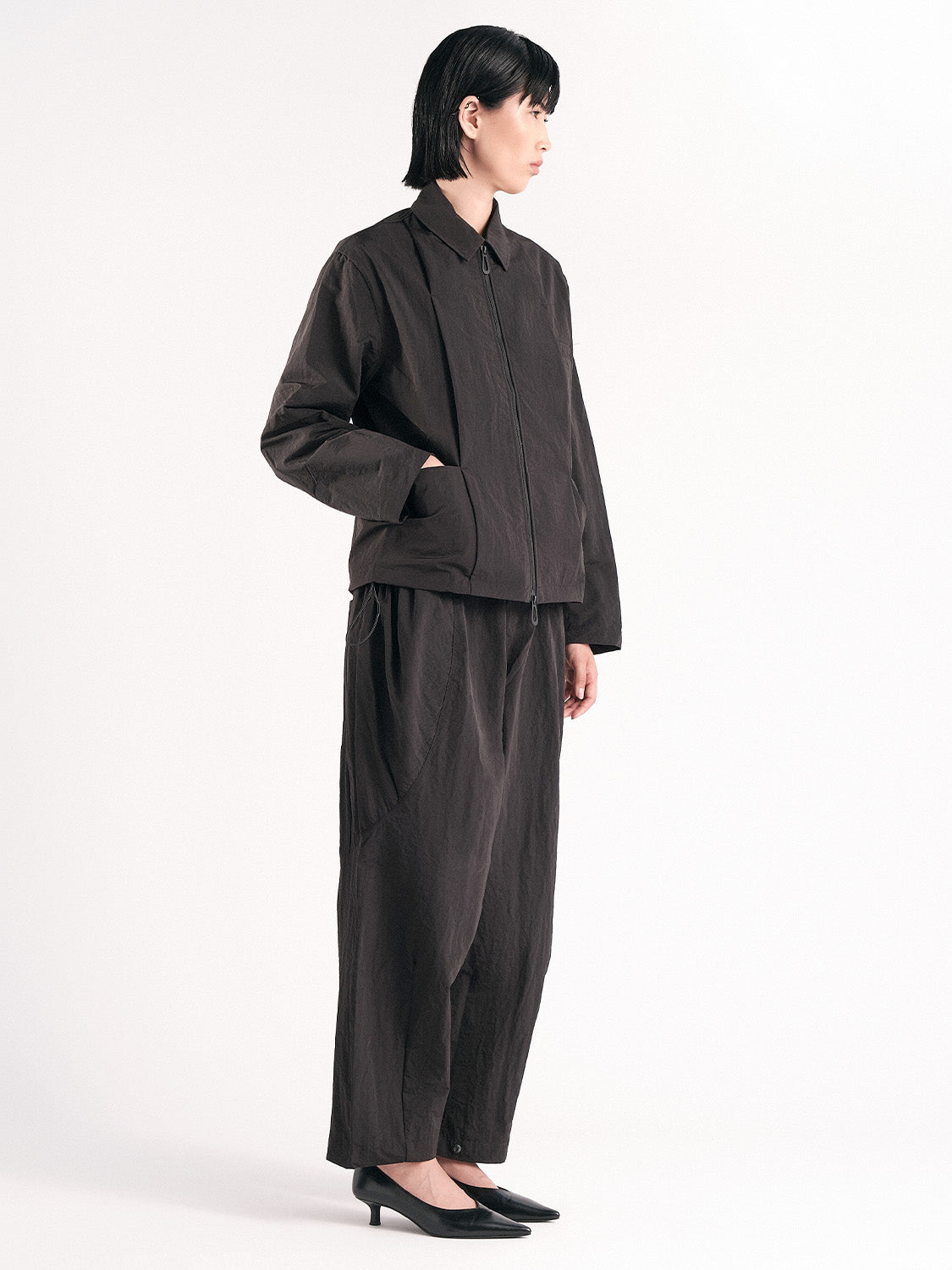 coteetciel Uniform Point Jacket Black côte&ciel US