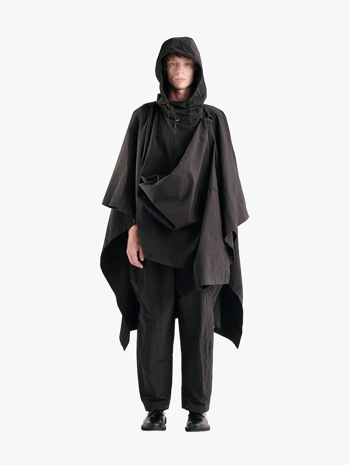 coteetciel Uniform Vertex Poncho Black côte&ciel US 29189
