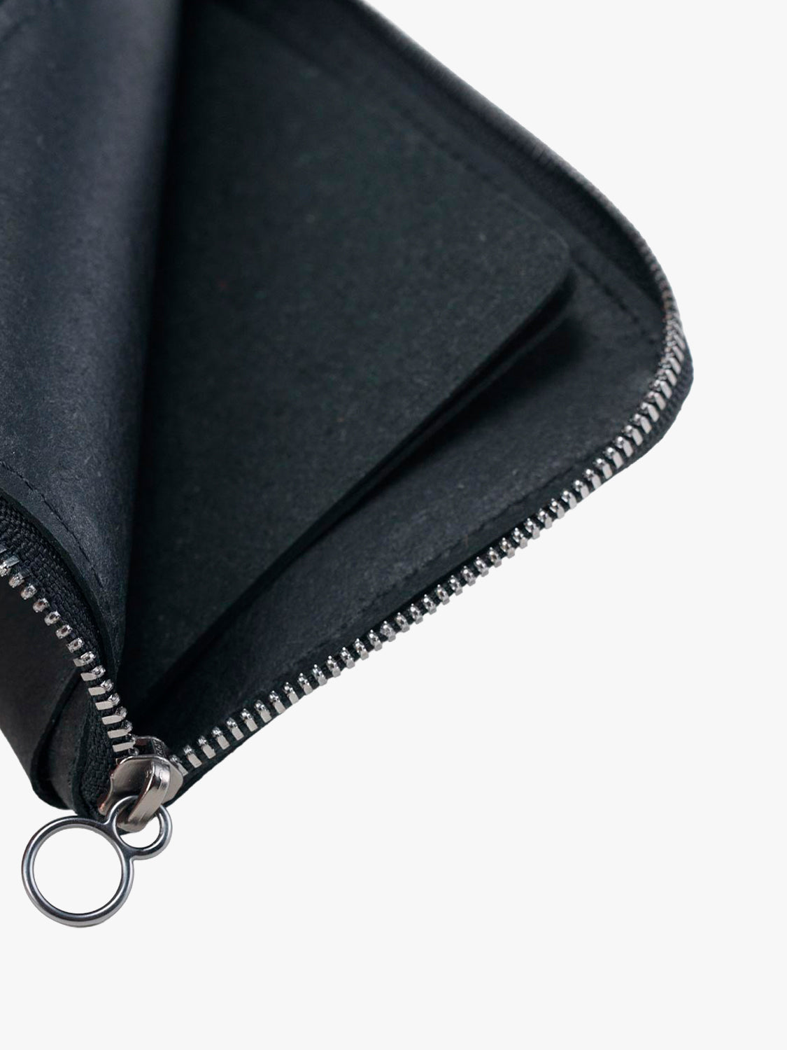 coteetciel Wallet Zippered Wallet L Recycled Leather Black côte&ciel US 29057