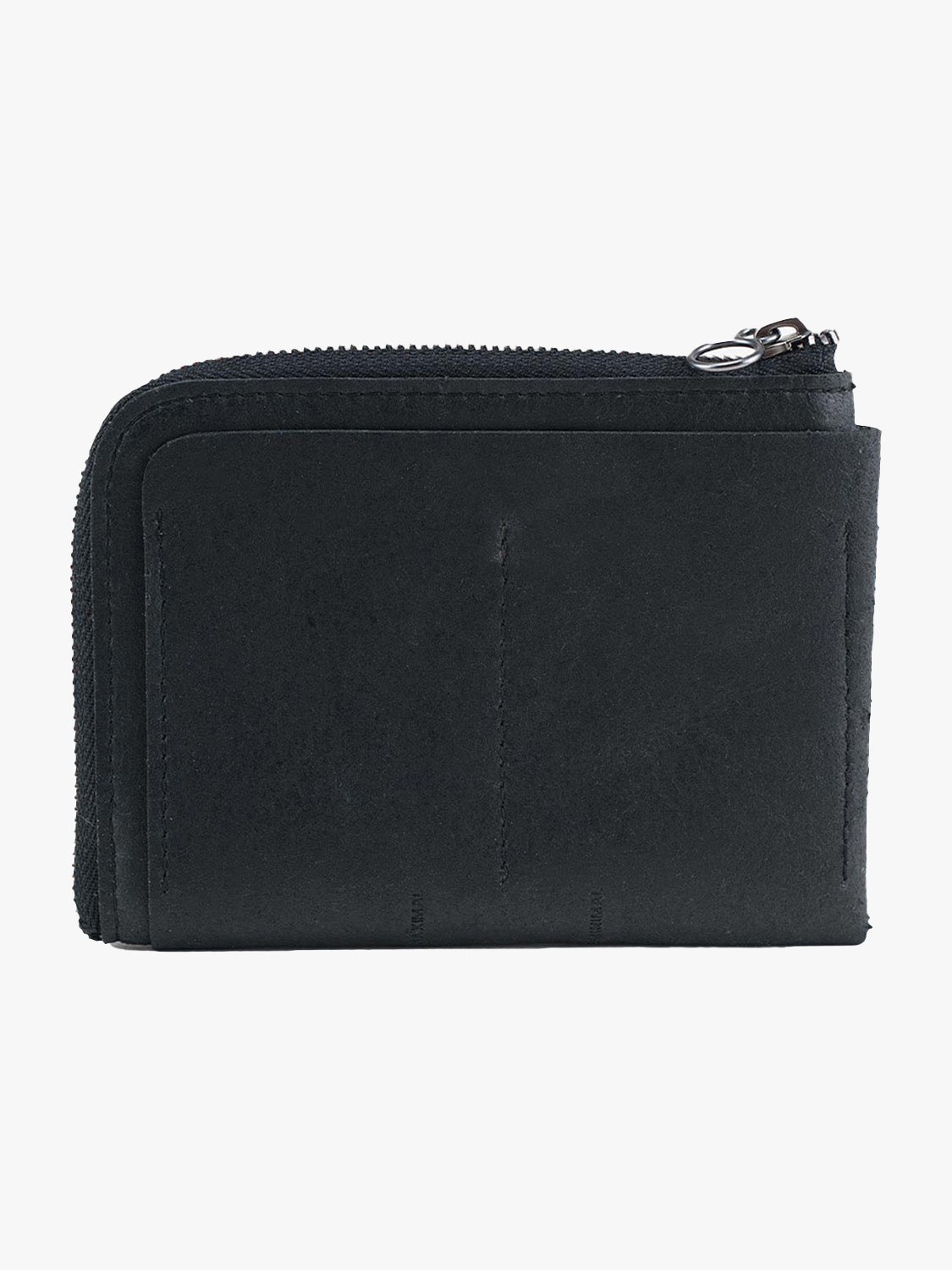 coteetciel Wallet Zippered Wallet L Recycled Leather Black côte&ciel US 29057