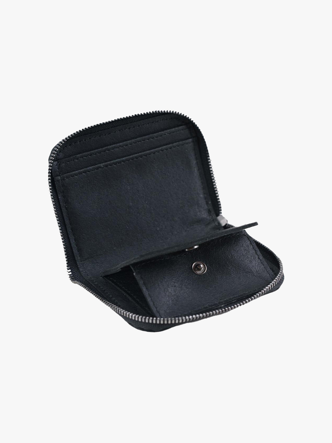 coteetciel Wallet Zippered Wallet M Recycled Leather Black côte&ciel US 29058