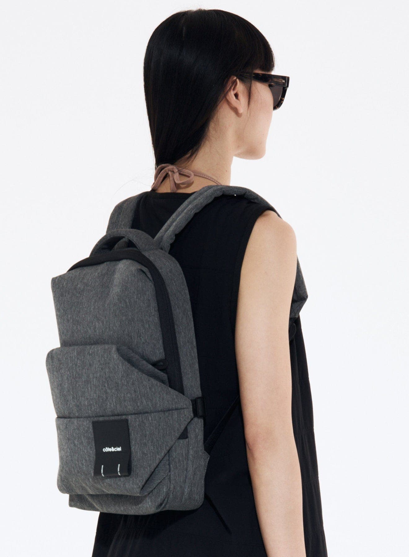 ブランド 新品 ※使用1回のみ【cote\u0026ciel】M EcoYarn Grey