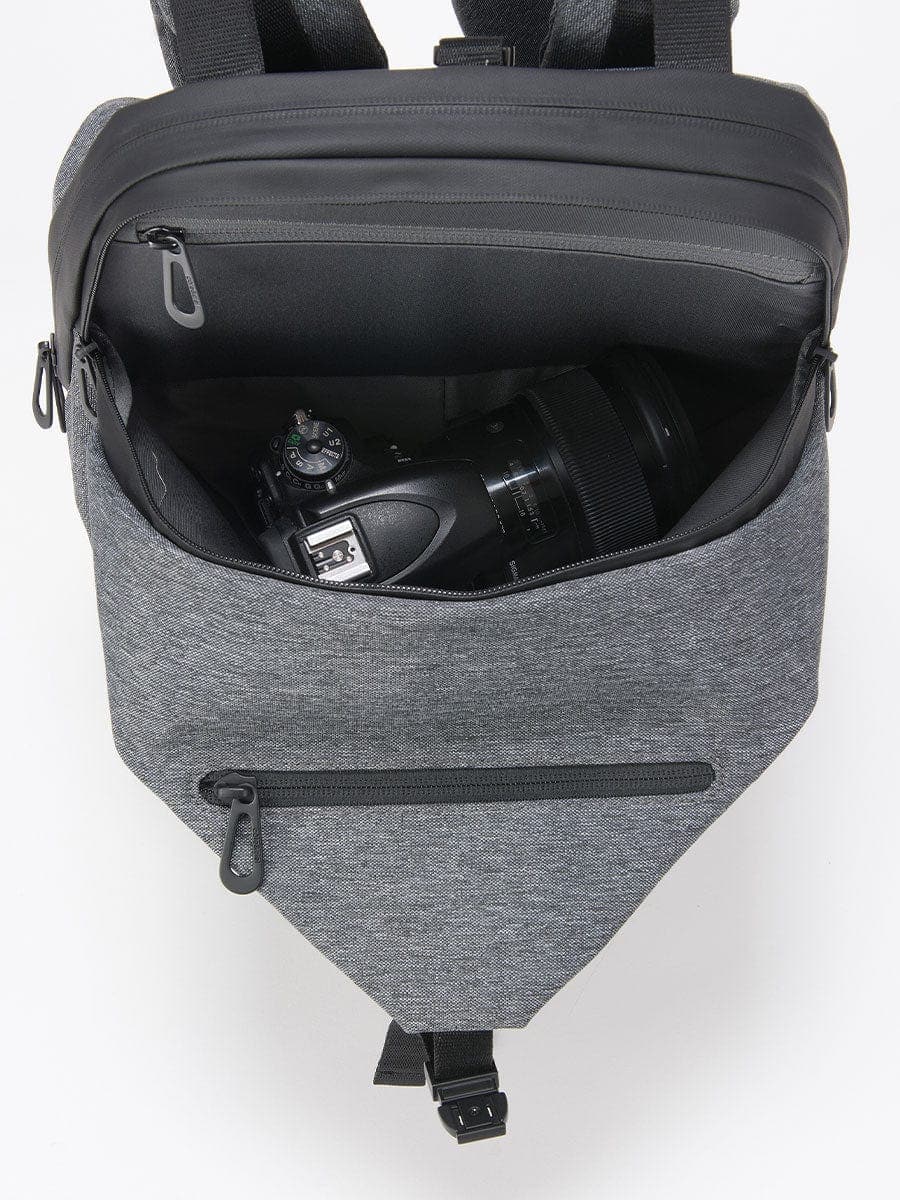coteetciel Backpack Grey Oril S EcoYarn Grey côte&ciel US 28757
