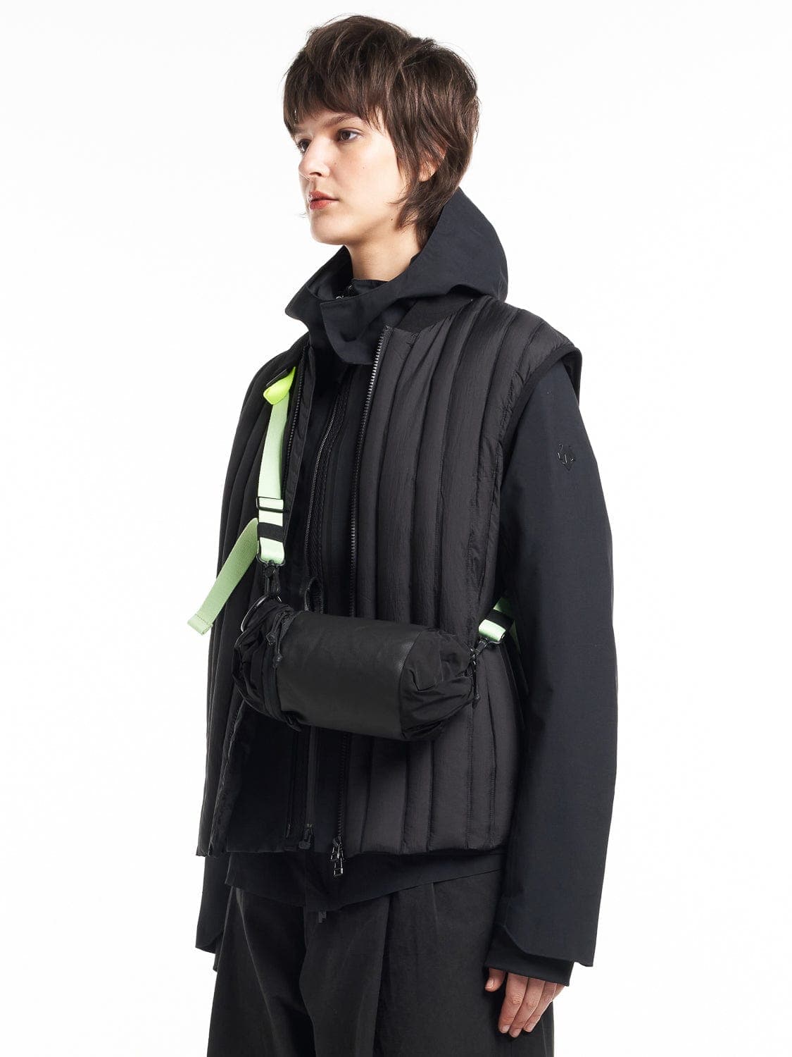 coteetciel Crossbody/Sling Bag Mini Duffle Smooth Black côte&ciel US 29032