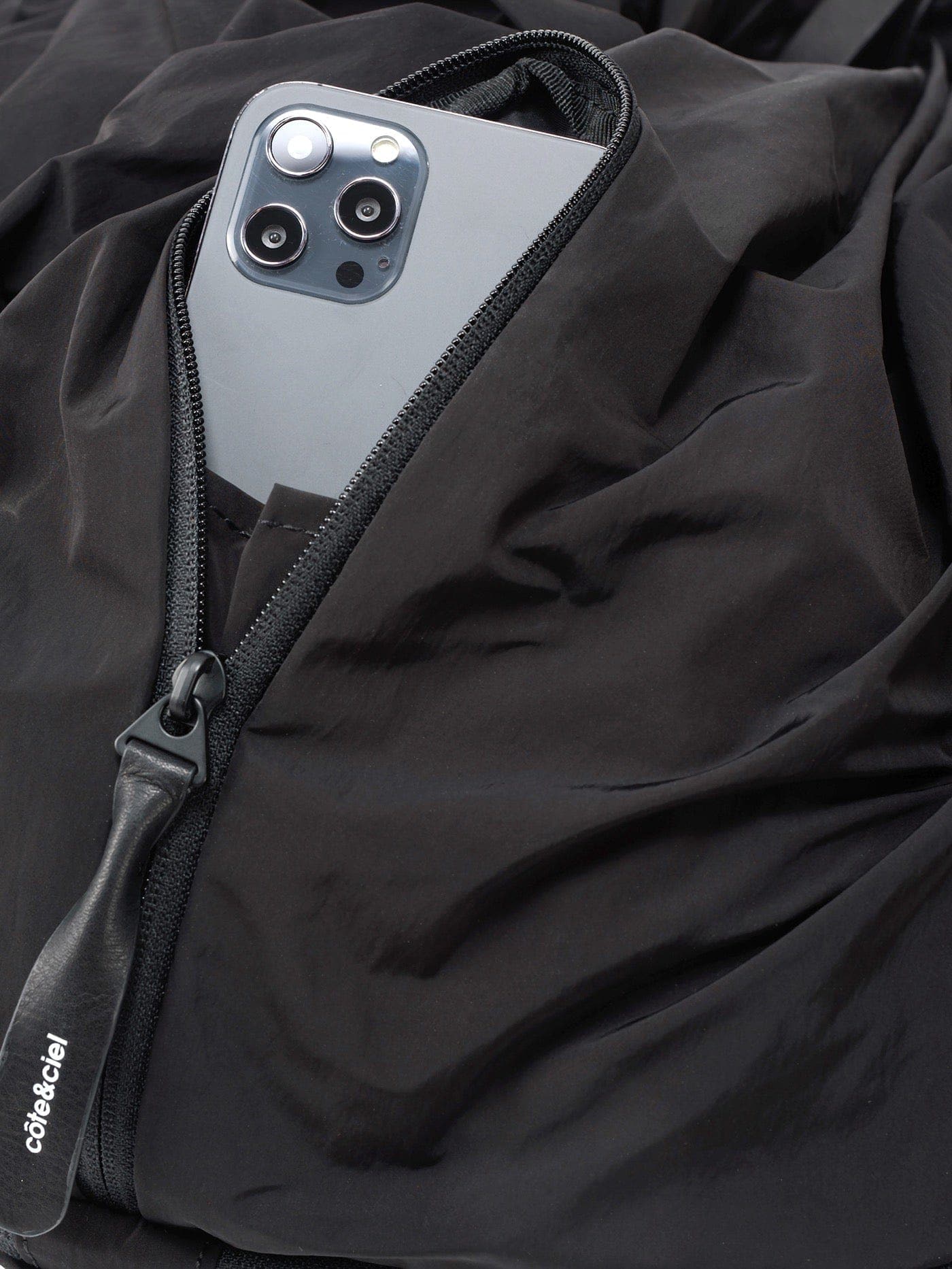 coteetciel Shoulder/Tote Aóos L Smooth Black côte&ciel US 29034