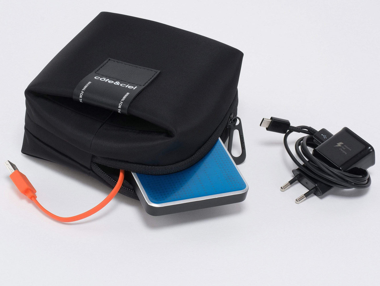 coteetciel Small/Pouch Kub Sleek Black côte&ciel US 28906